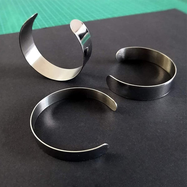 10 Pieces DIY Leather Bracelet Blanks
