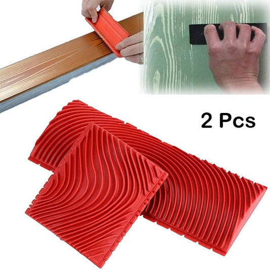 BeadJet™ Wood Graining DIY Tool Set (2 Pcs)