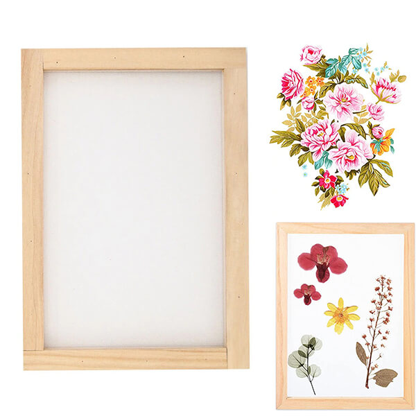 Wooden Paper Making Frame