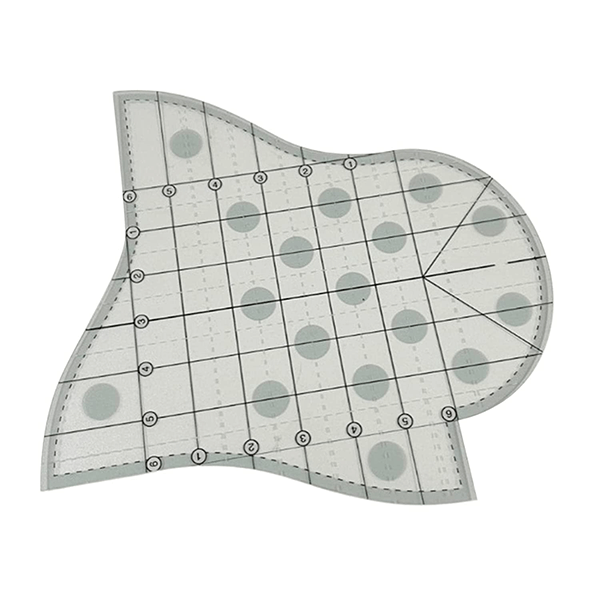 Scallop Quilting Template