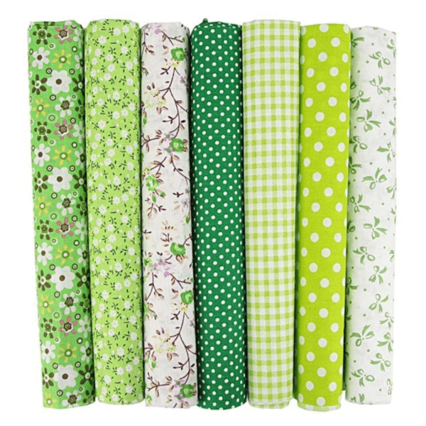 7 Pcs Fabric Bundle (25 x 25 cm)