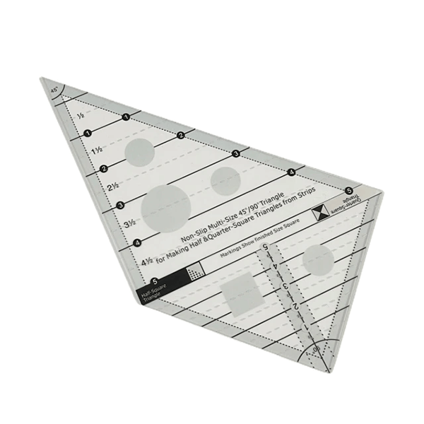 Creative Grids 6in Flying Geese & 45 90 Degree Triangle Ruler