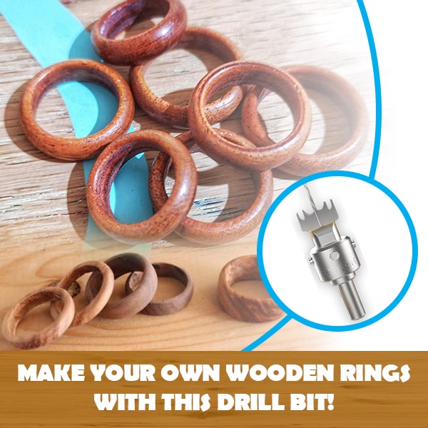 Ring and Button Drill Bit