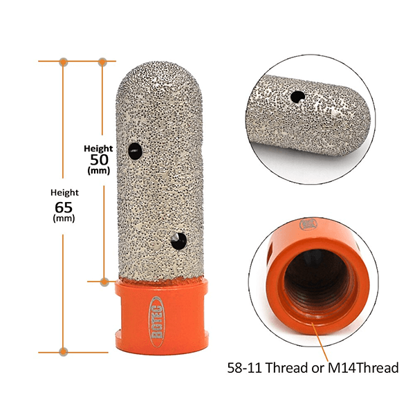 Diamond Finger Milling Bits