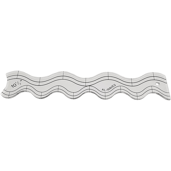 Wavey Quilting Ruler