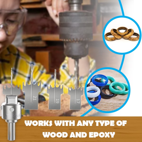 BeadJet™ Ring and Button Drill Bit