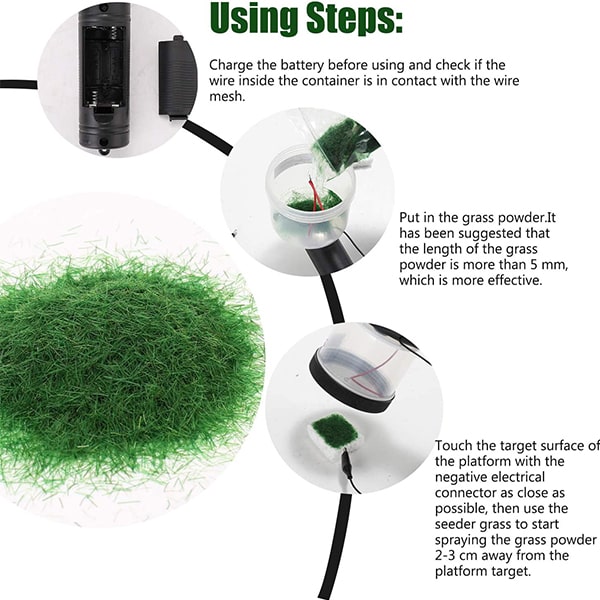 Flocking Kit Static Grass Applicator