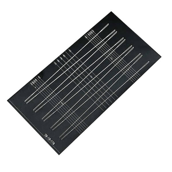 Leather Fringe Ruler