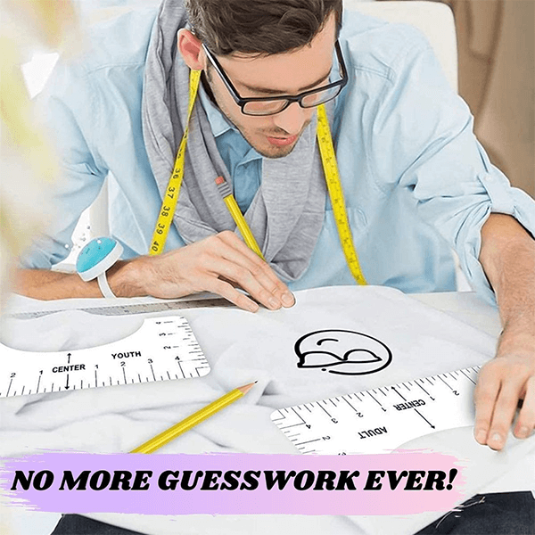 T-Shirt Ruler Guide Set (4pcs)