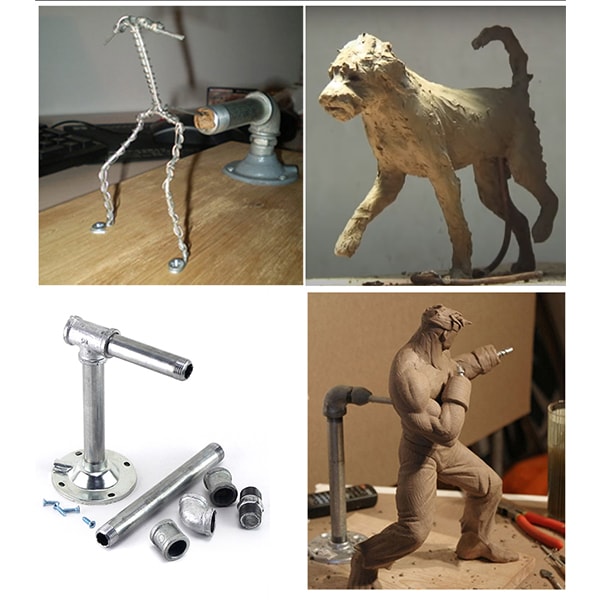 Clay Sculpture Base Support