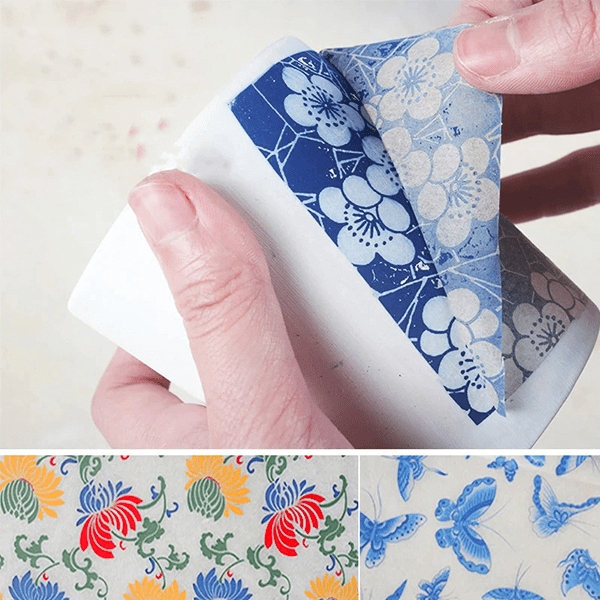 5 Pieces Ceramic Transfer Paper
