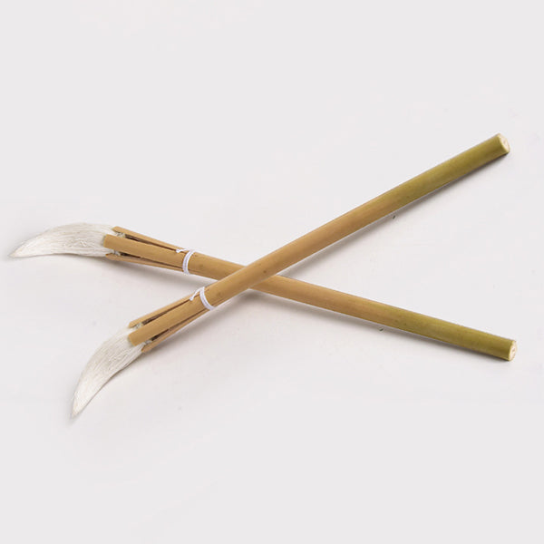 Bamboo Brush Pottery Art