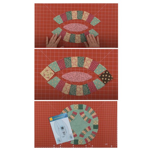 Double Wedding Ring Quilting Templates