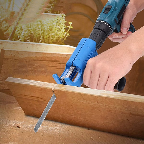 Reciprocating Saw Drill Attachment