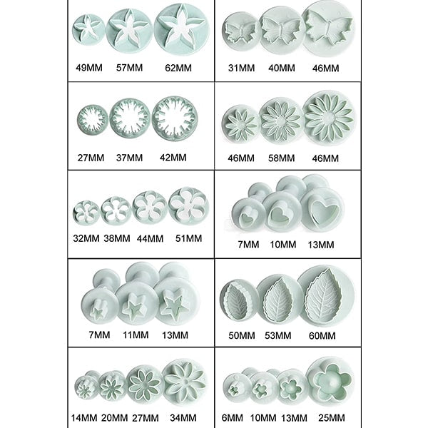 33 Pieces Clay Cutter Set