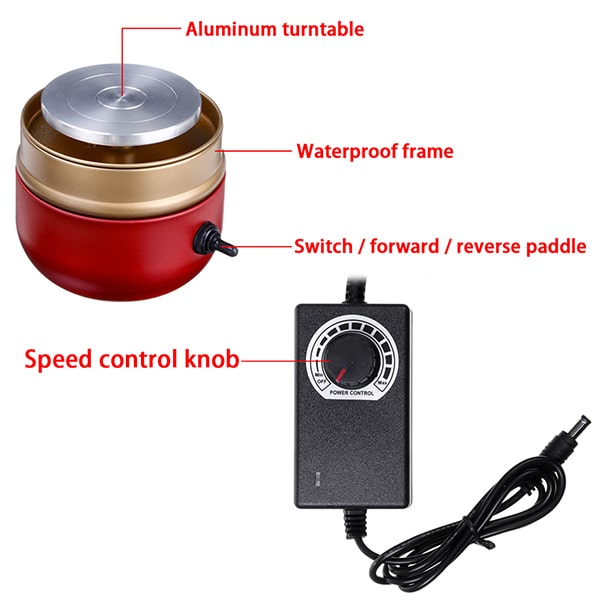 BeadJet™ Professional Mini Pottery Wheel