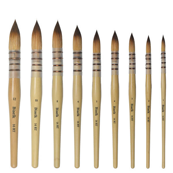 Professional Watercolor Paint Brushes