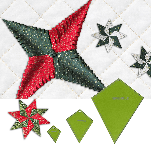 Periwinkles Plates Quilting Templates