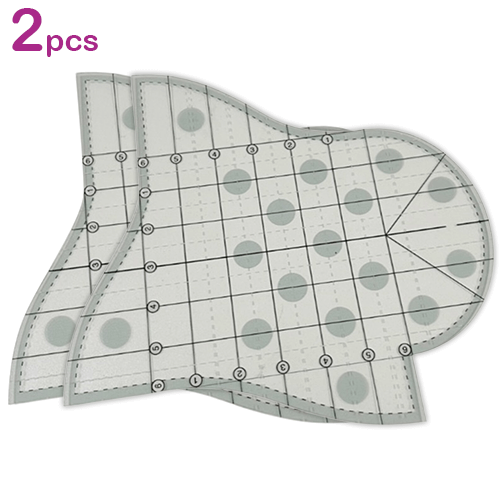 Scallop Quilting Template