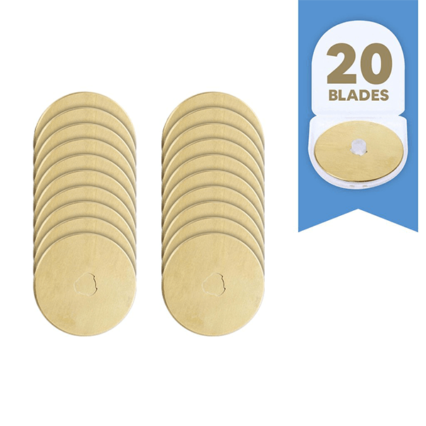 45mm Titanium Coated Rotary Cutter Blades