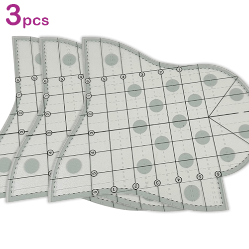 Scallop Quilting Template