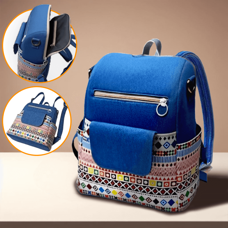 Patterned Packable Backpack Open media 1 in modal