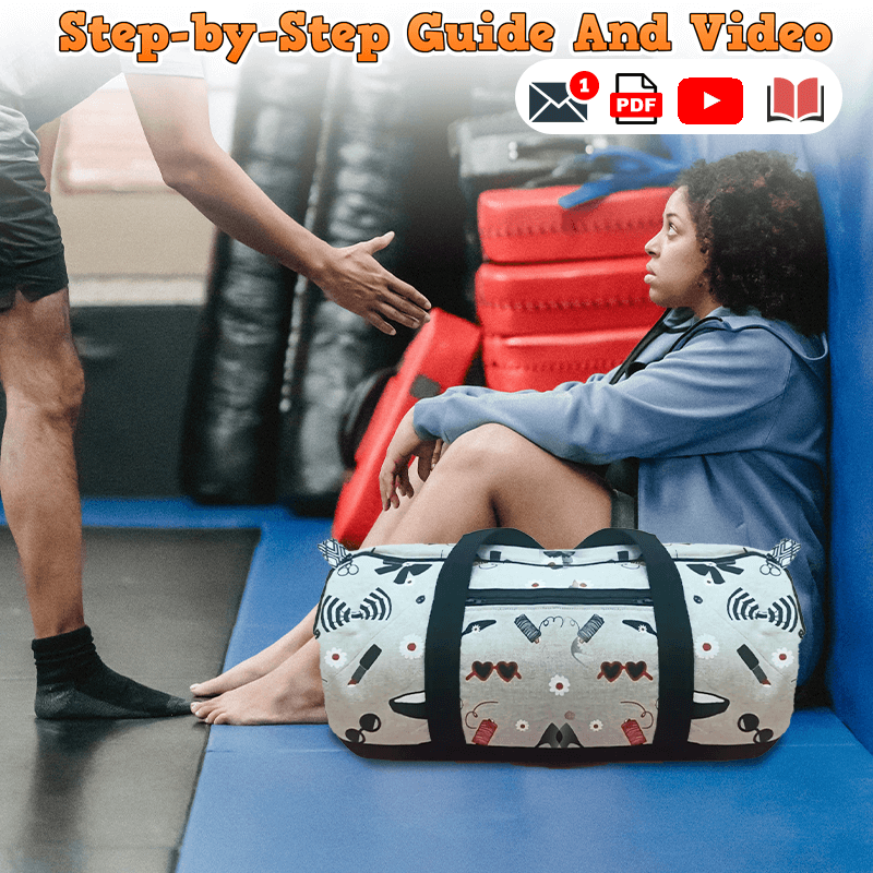 Gym Duffel Bag PDF Download Pattern (3 sizes included)