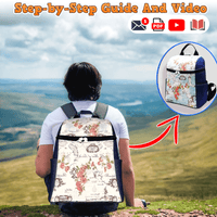 Open Top Backpack PDF Download Pattern (3 sizes included)