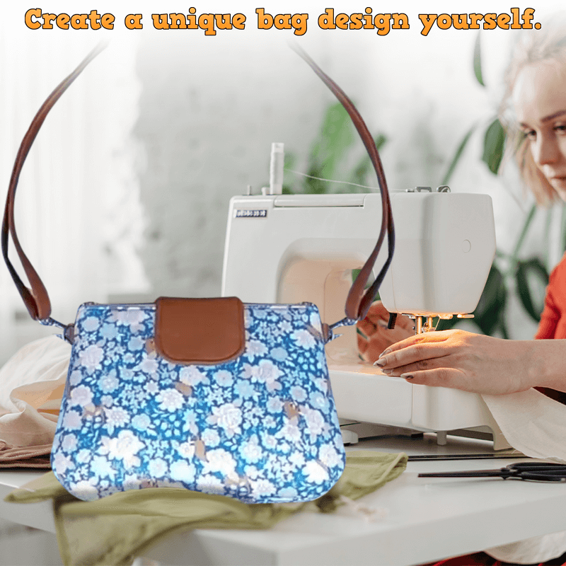 Double Zip Crossbody Bag PDF Download Pattern (3 sizes included)