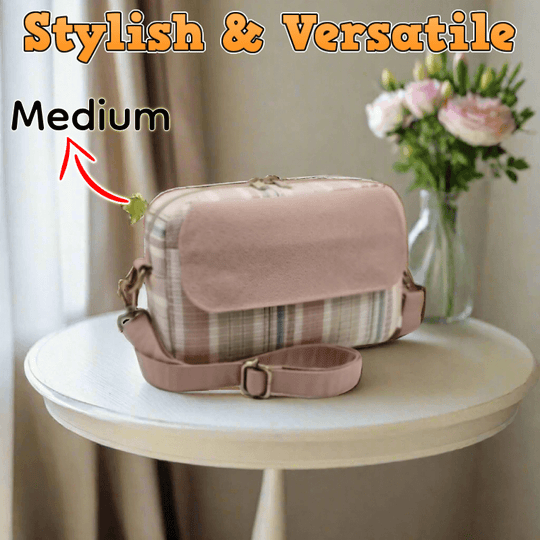 Flap-Pocket Crossbody Bag PDF Download Pattern (3 sizes included)