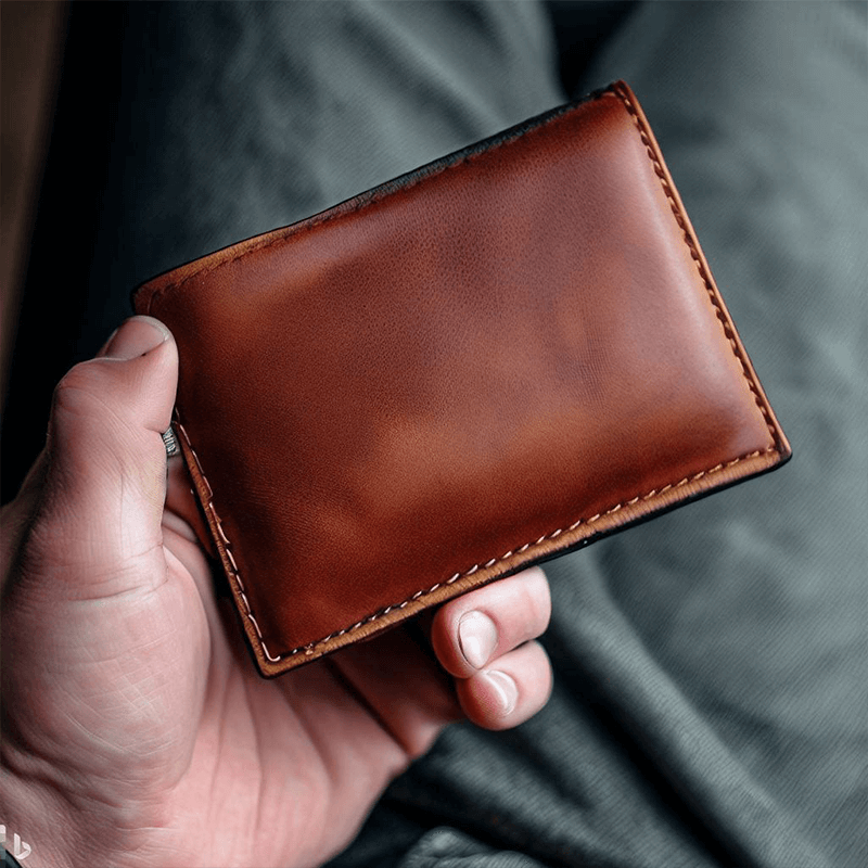 Leather Bi-fold Wallet PDF Download Pattern