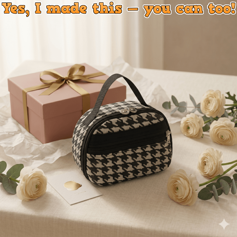 Useful Zipper Pouch PDF Download Pattern (3 sizes included)
