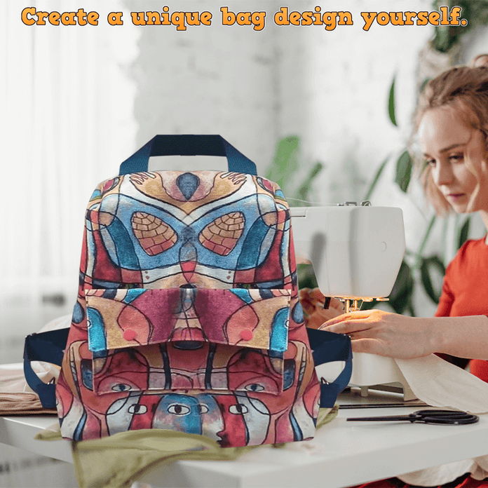 Anti-Theft Backpack PDF Download Pattern (3 sizes included)
