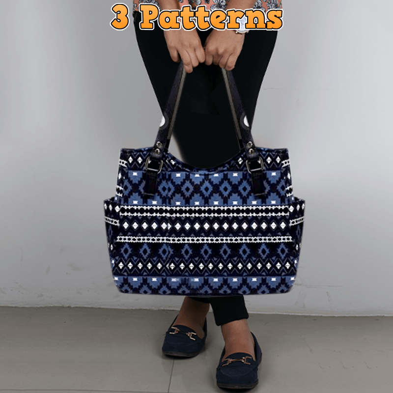 Dual Pocket Shoulder Bag PDF Download Pattern (3 sizes included)