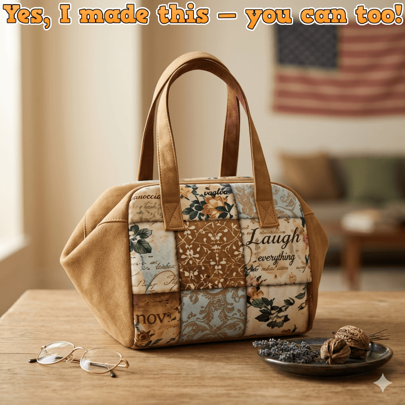 Cute Zipper Bag PDF Download Pattern (3 sizes included)