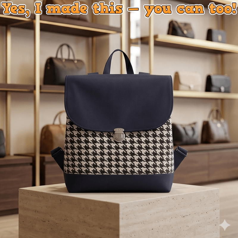 Lovely Backpack PDF Download Pattern (3 sizes included)
