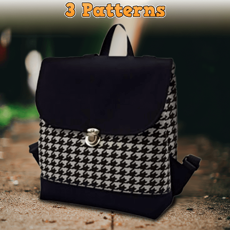 Lovely Backpack PDF Download Pattern (3 sizes included)
