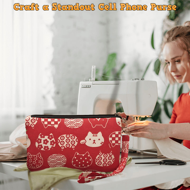 Double Zip Wristlet PDF Download Pattern (3 sizes included)