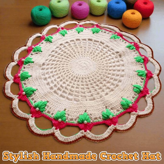 Crochet Table Mat PDF Pattern Download (Includes Video Tutorial)