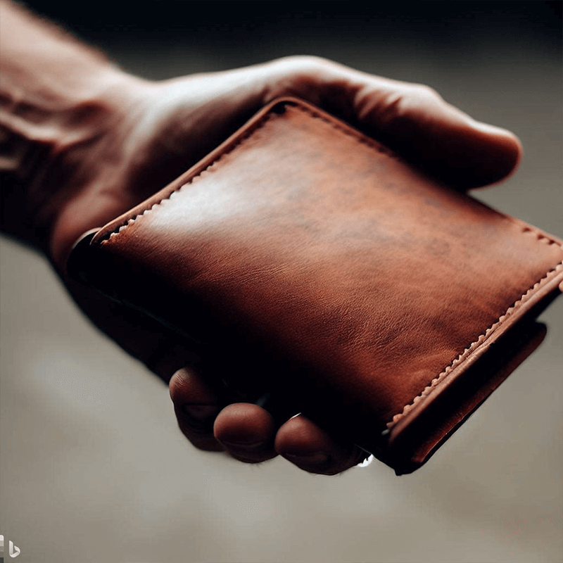 Leather Bi-fold Wallet PDF Download Pattern