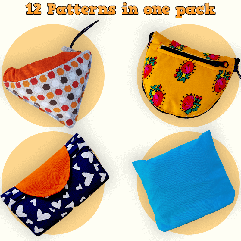 Foldable Bag Pattern Pack