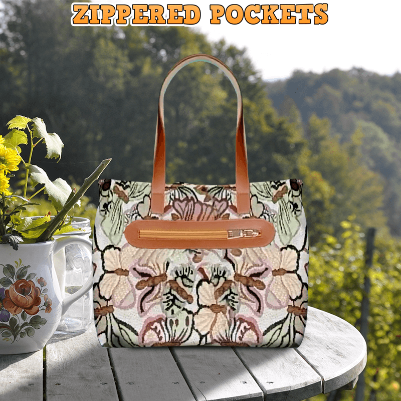 Zipper Divided Tote Bag PDF Download Pattern (3 sizes included)