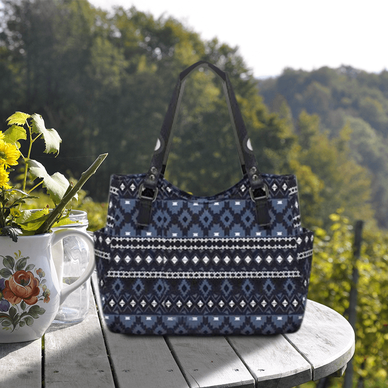 Dual Pocket Shoulder Bag PDF Download Pattern (3 sizes included)