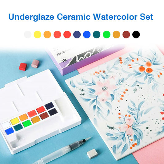 Underglaze Ceramic Watercolor Set