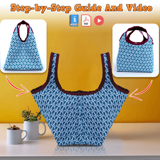 Multi Purpose Bag PDF Download Pattern (3 sizes included)