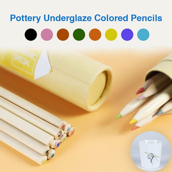 Pottery Underglaze Colored Pencils