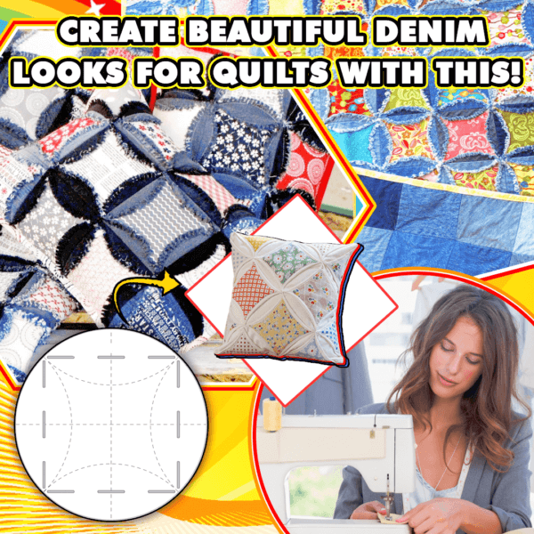 2-in-1 Circle Quilting Template
