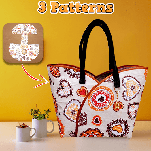 Lovely Basket Bag PDF Download Pattern (3 sizes included)
