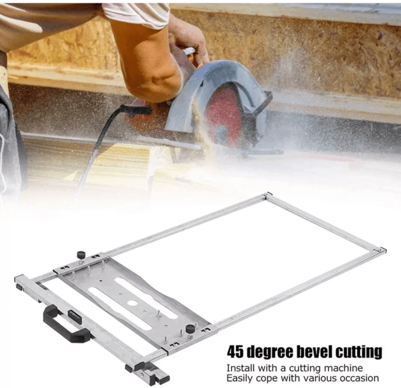 Circular Saw Cutting Guide Positioning Frame