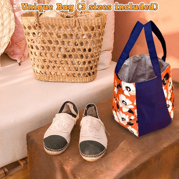 Lovely Basket Bag PDF Download Pattern (3 sizes included)